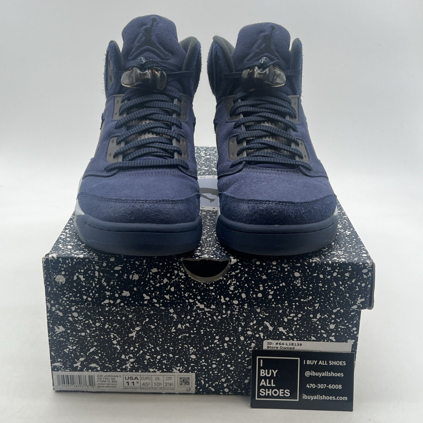 Size 11.5 - Air Jordan 5 Retro SE Midnight Navy (FD6812-400)
