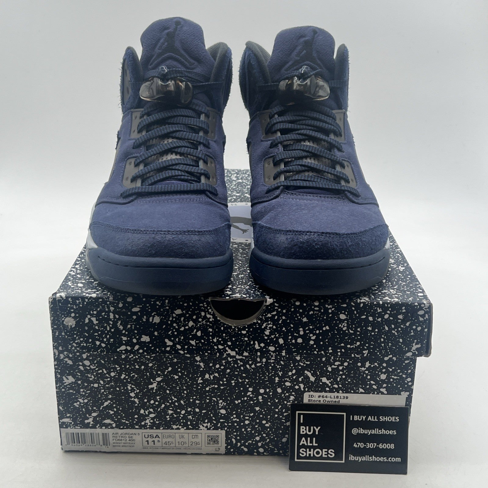 Size 11.5 - Air Jordan 5 Retro SE Midnight Navy (FD6812-400)