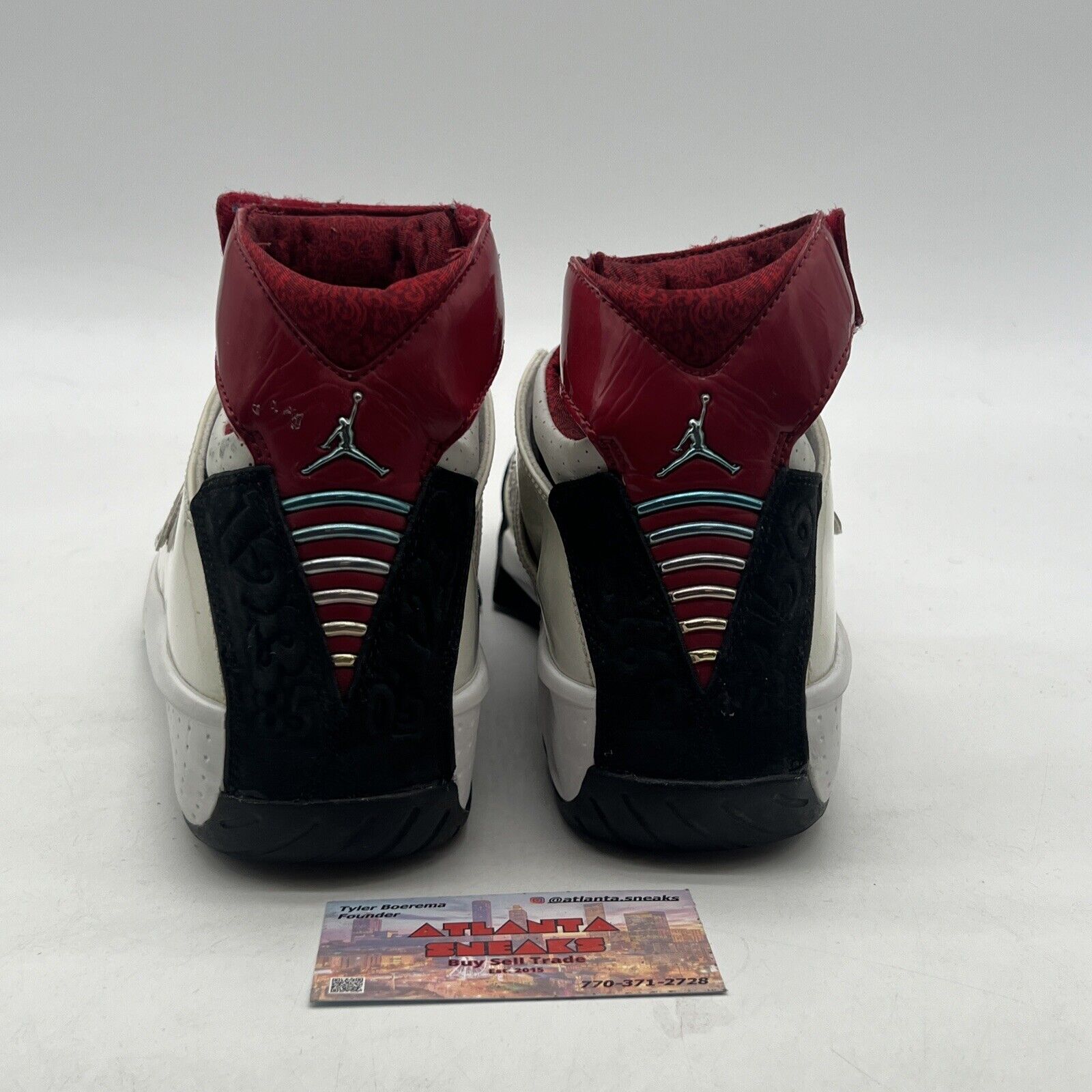 Size 8.5 - Air Jordan 20 OG White Varsity Red (310455-161)