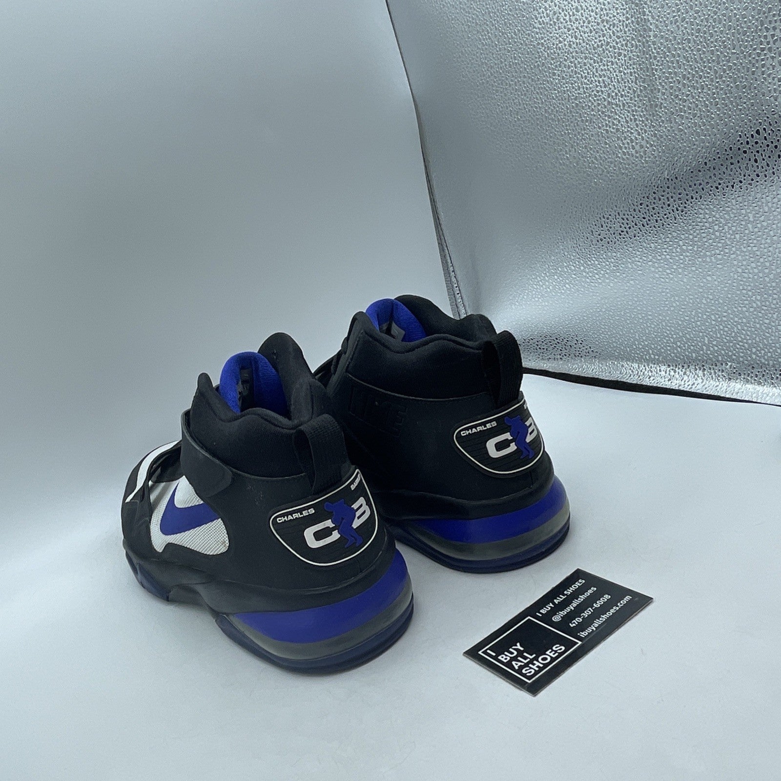 Size 13 - Nike Air Force Max CB 2 HYP Black (616761-001)
