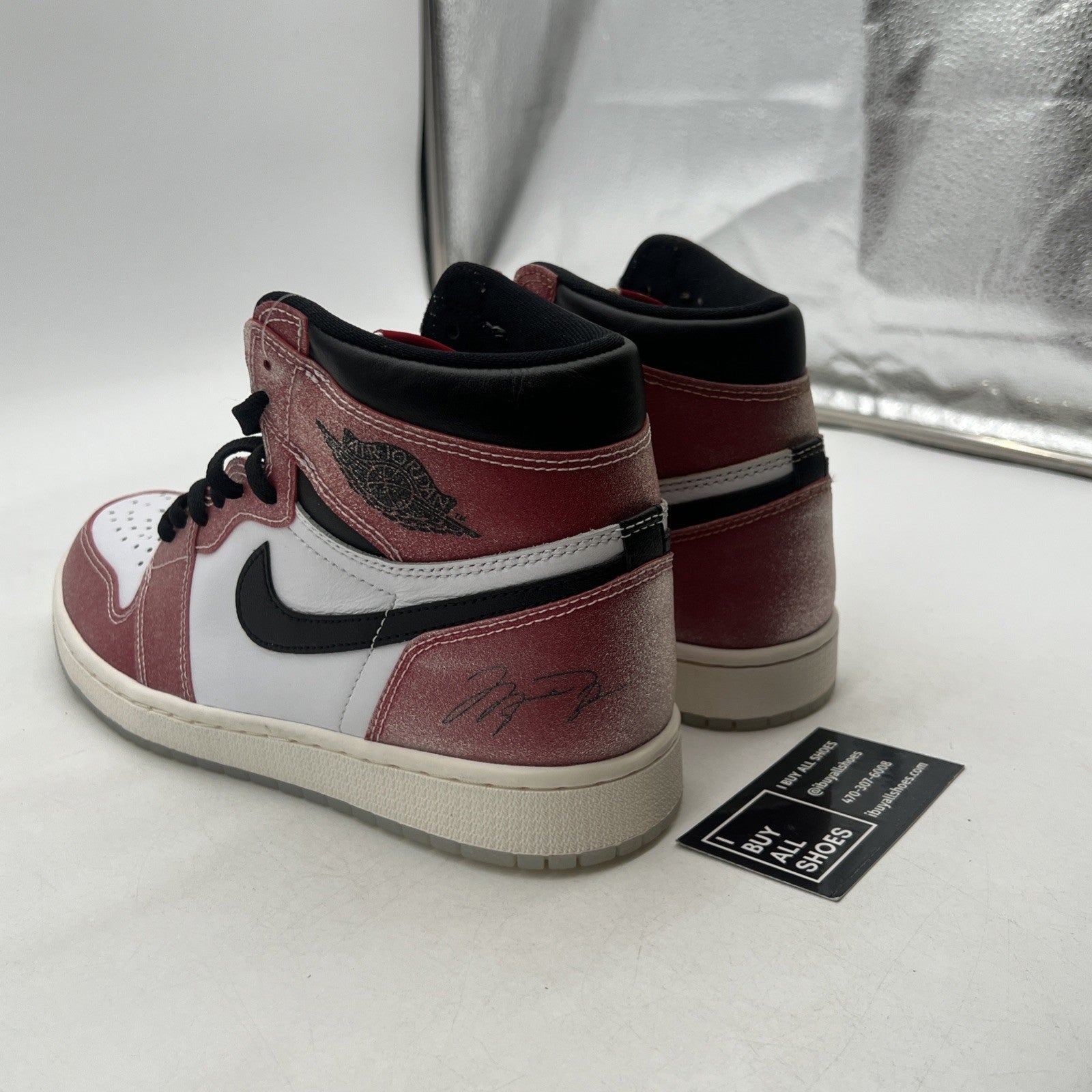 Size 9.5 - Air Jordan 1 Retro High OG SP x Trophy Room Chicago 2020 (DA2728-100)