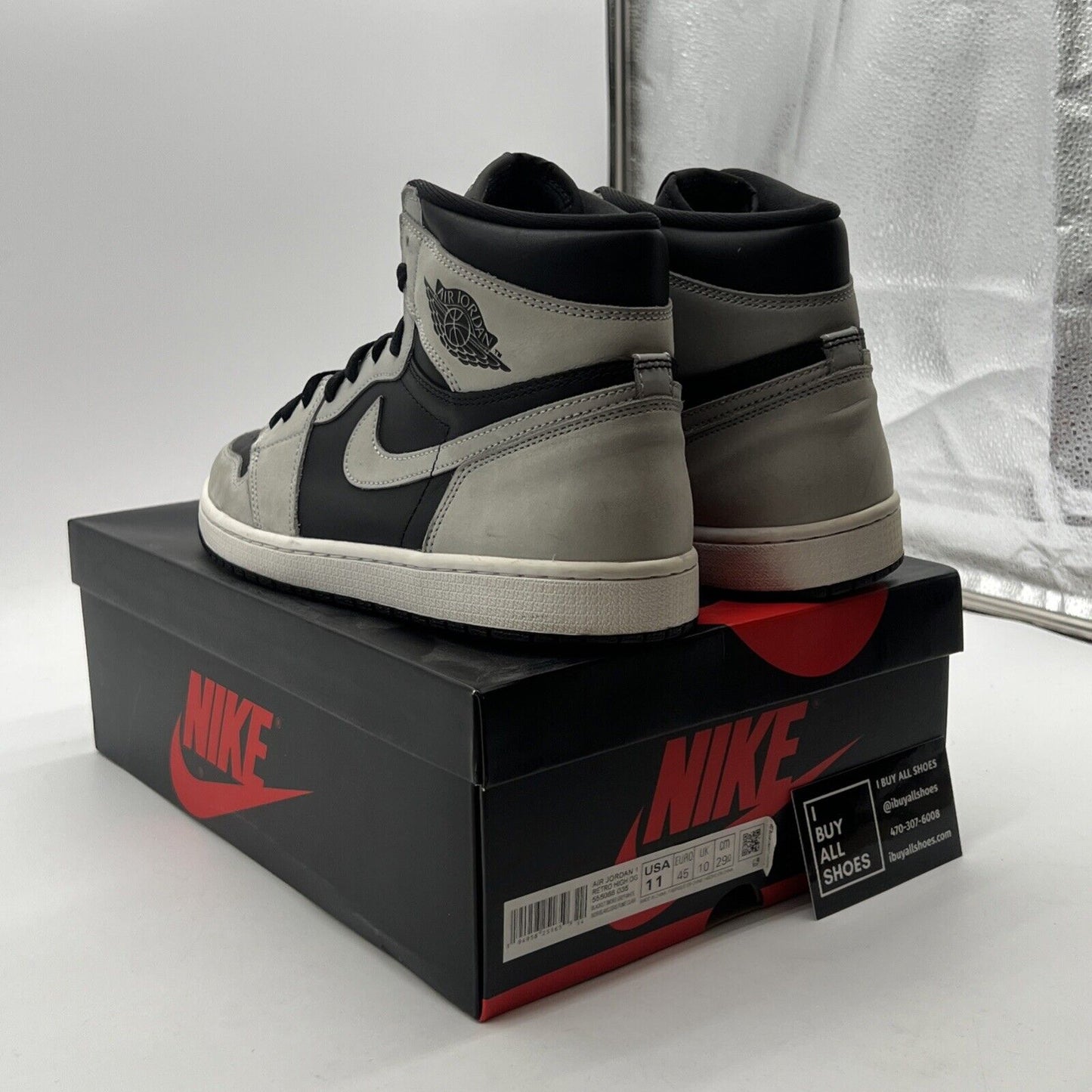 Size 11 - Air Jordan 1 Retro OG High Shadow 2.0 (555088-035)