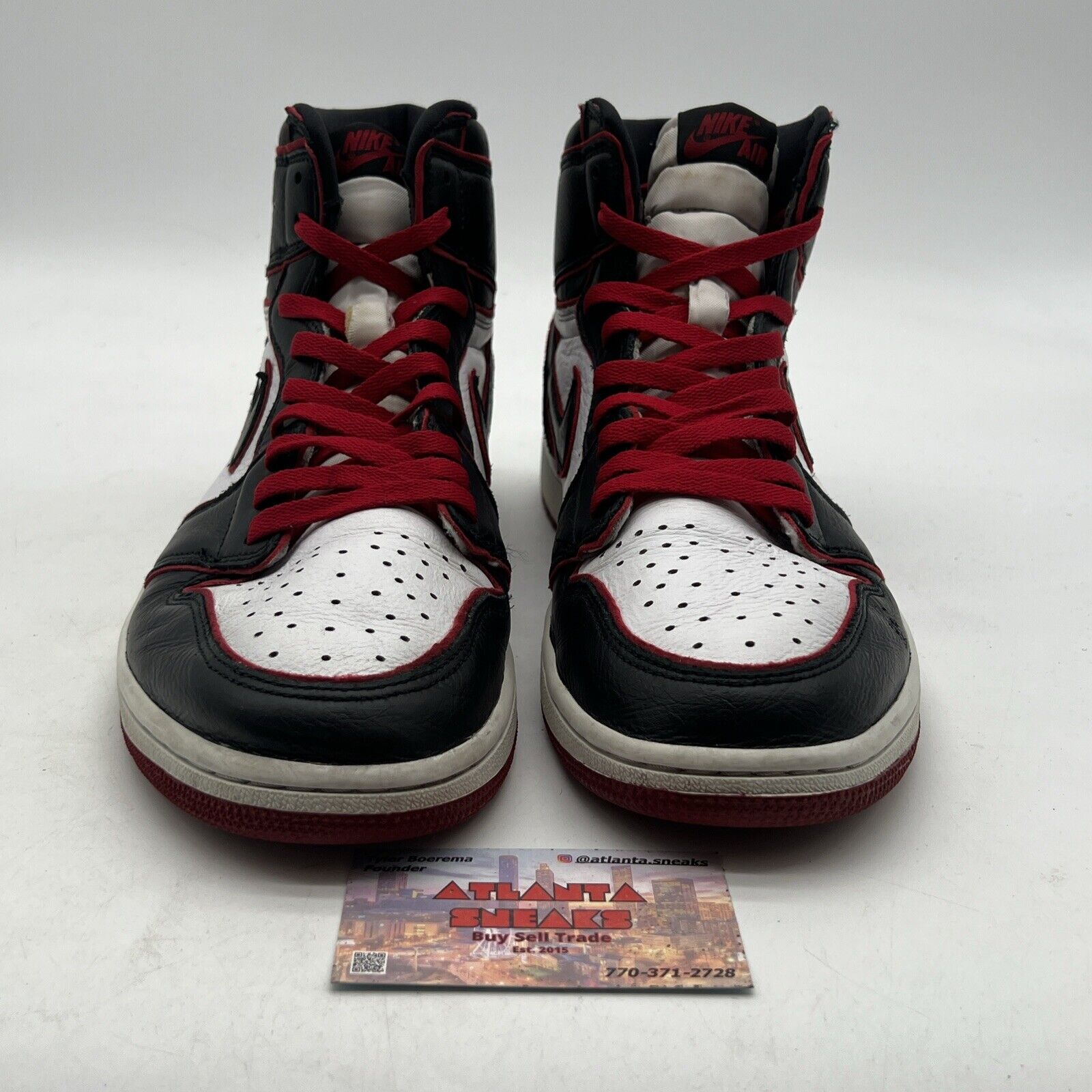 Size 12 - Air Jordan 1 Retro High OG Bloodline 2019 (555088-062)