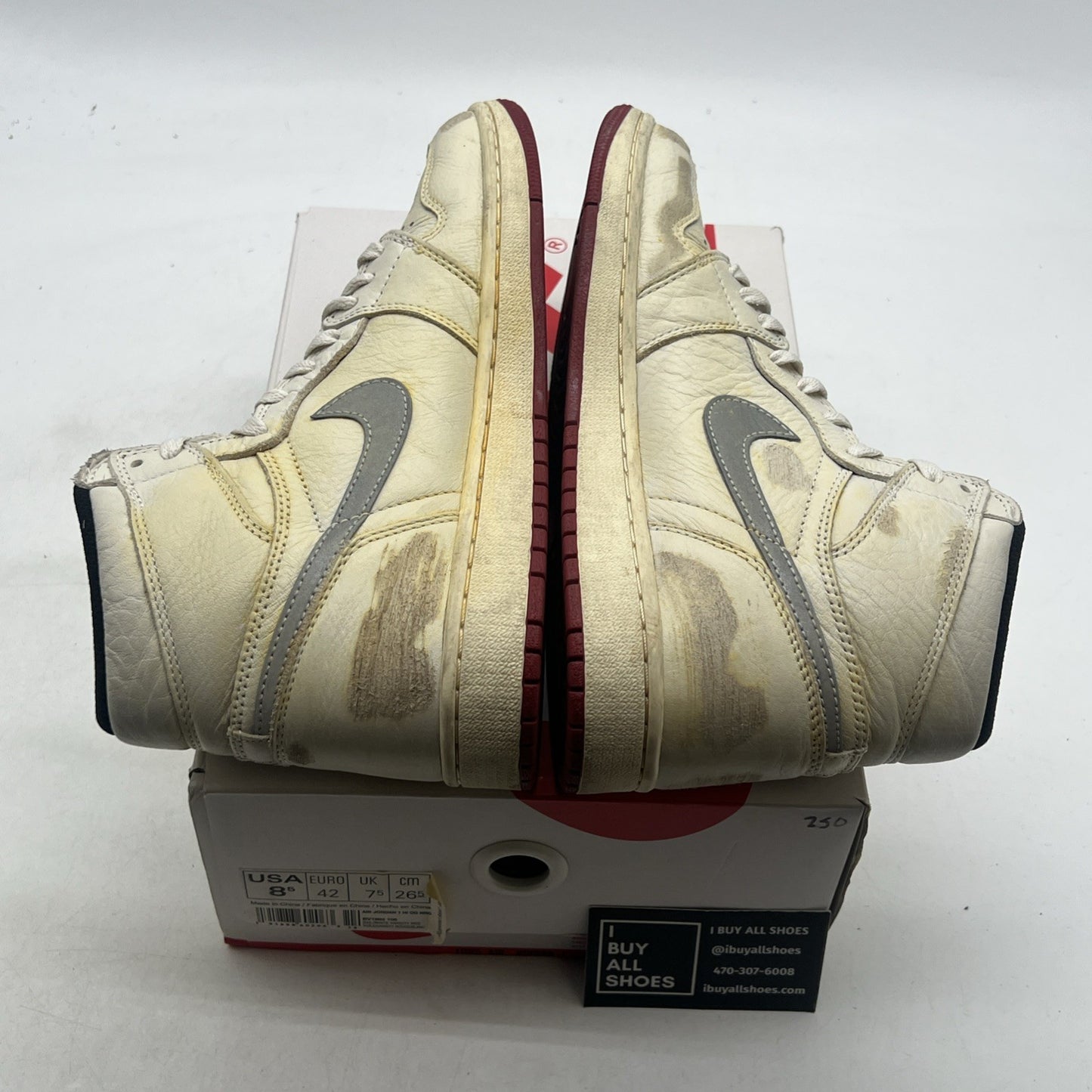 Size 8.5 - Air Jordan 1 Retro High OG Nigel Sylvester 2018 (BV1803-106)