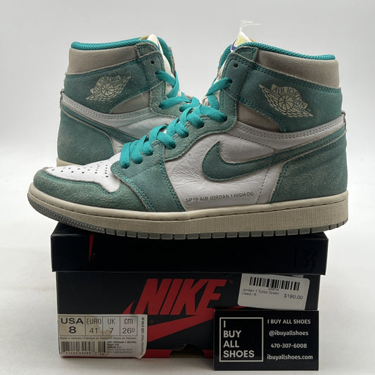 Size 8 - Air Jordan 1 Retro OG High Turbo Green (555088-311)