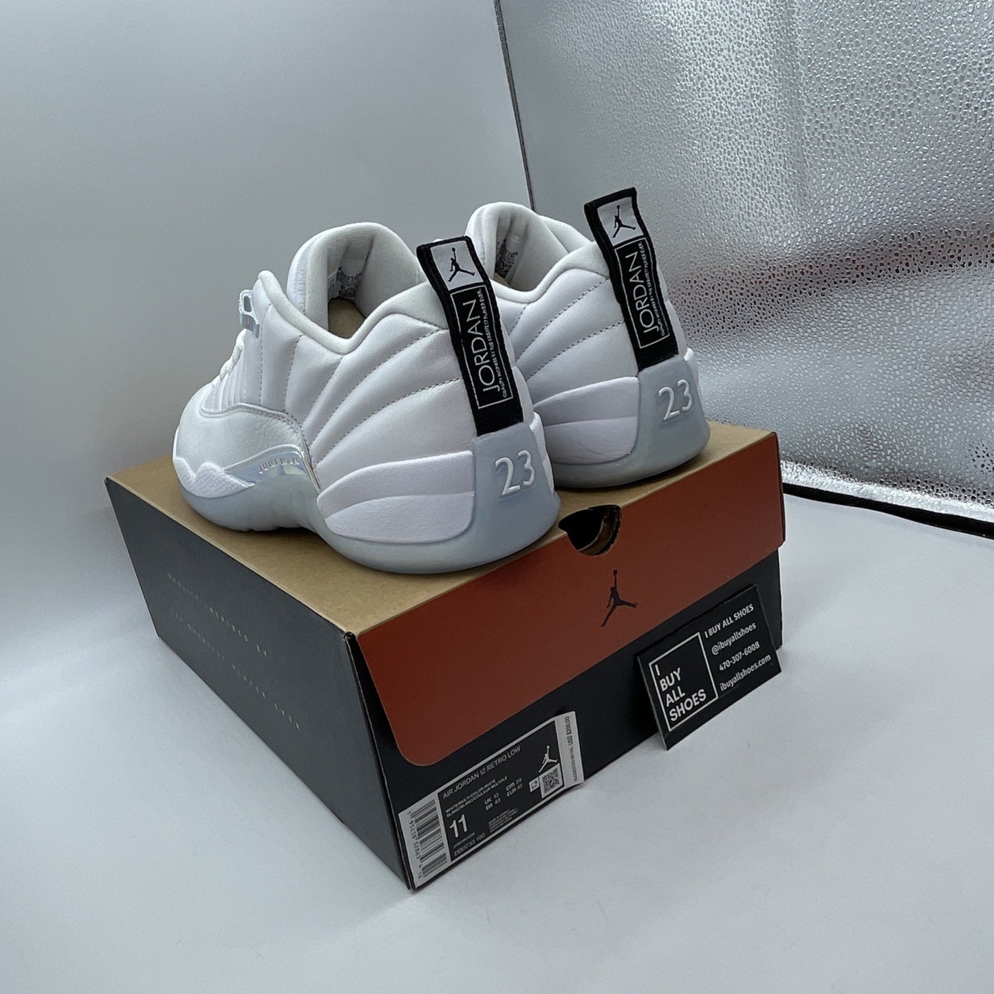 Size 11 - Air Jordan 12 Retro Low Easter White Leather (DB0733-190)
