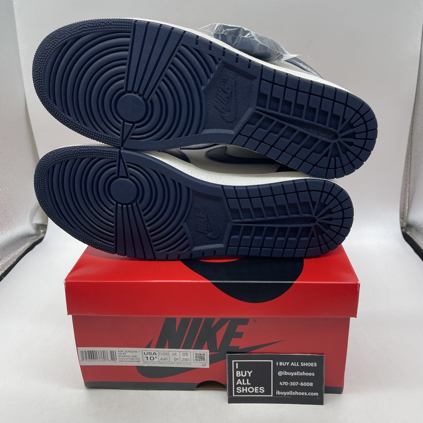 Size 10.5 - Air Jordan 1 Retro '85 High Georgetown (BQ4422-400)