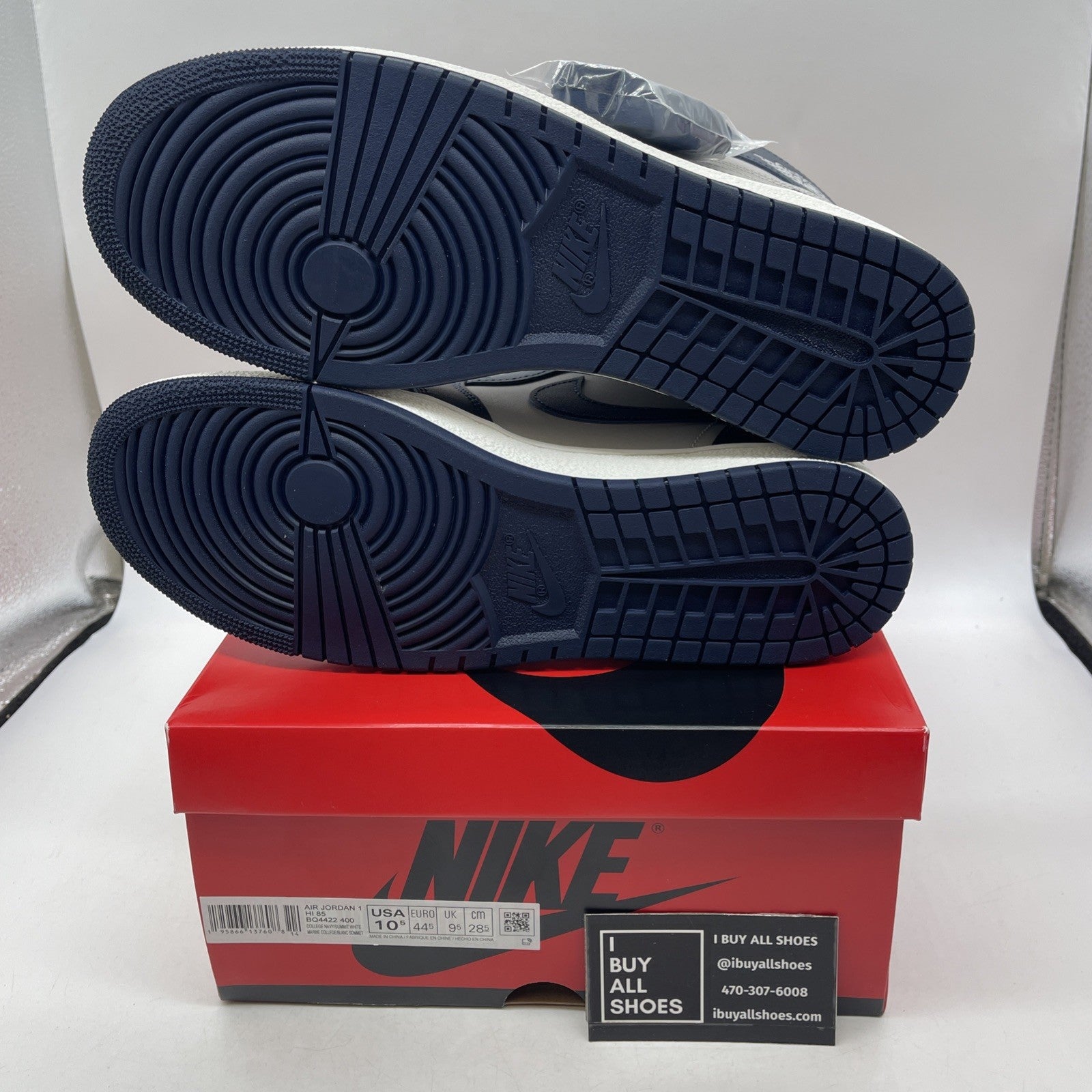 Size 10.5 - Air Jordan 1 Retro '85 High Georgetown (BQ4422-400)