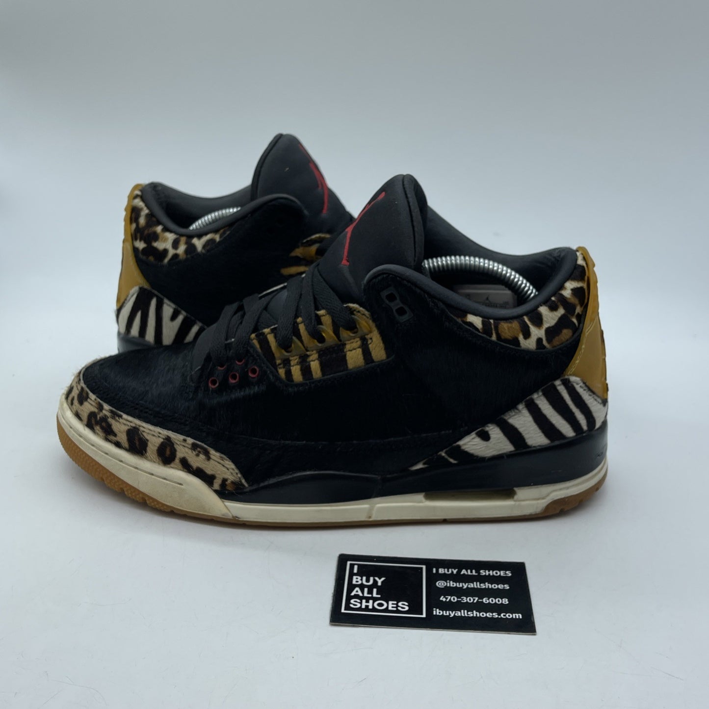 Size 10 - Air Jordan 3 Retro SE Animal Instinct Black Brown (CK4344-002)