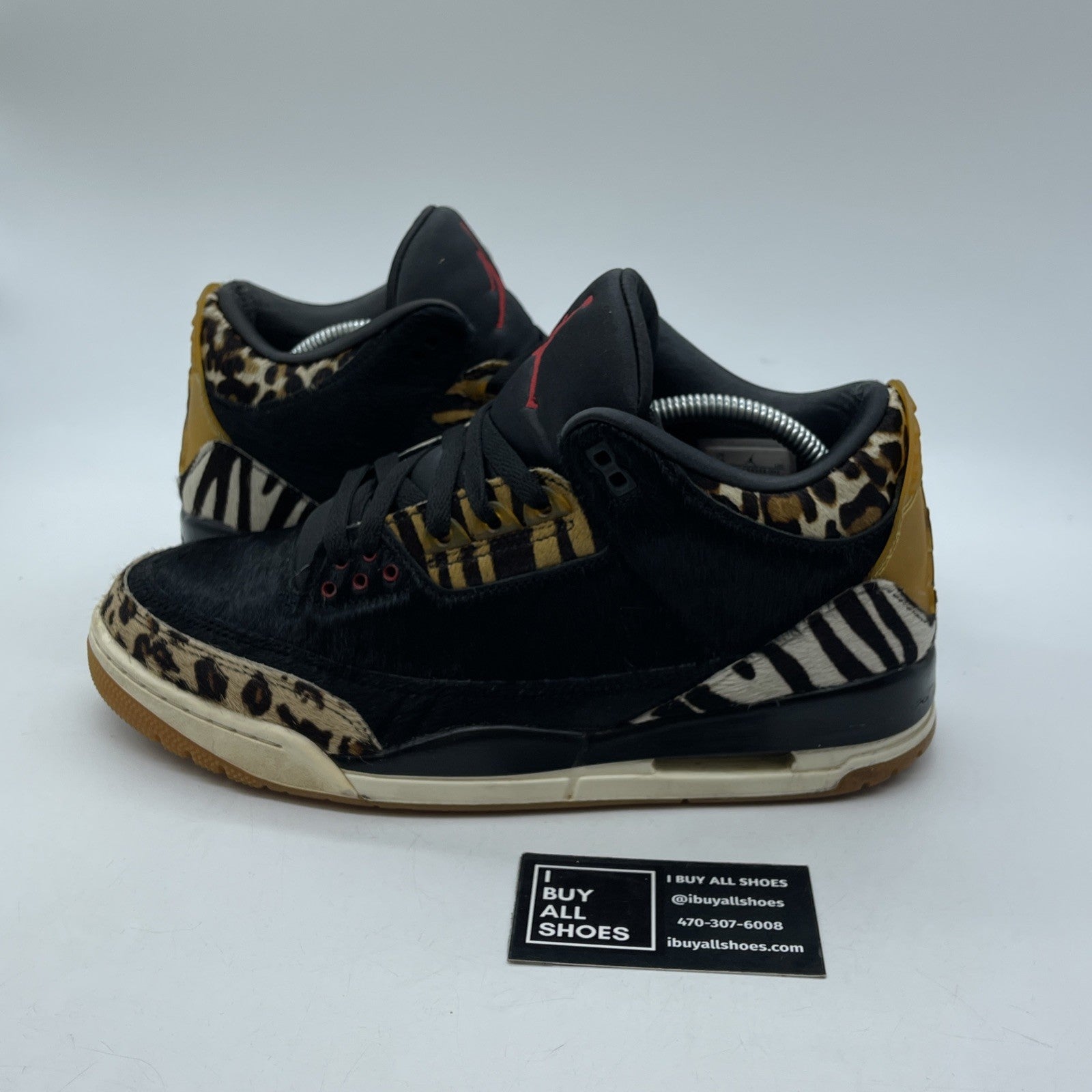 Size 10 - Air Jordan 3 Retro SE Animal Instinct Black Brown (CK4344-002)