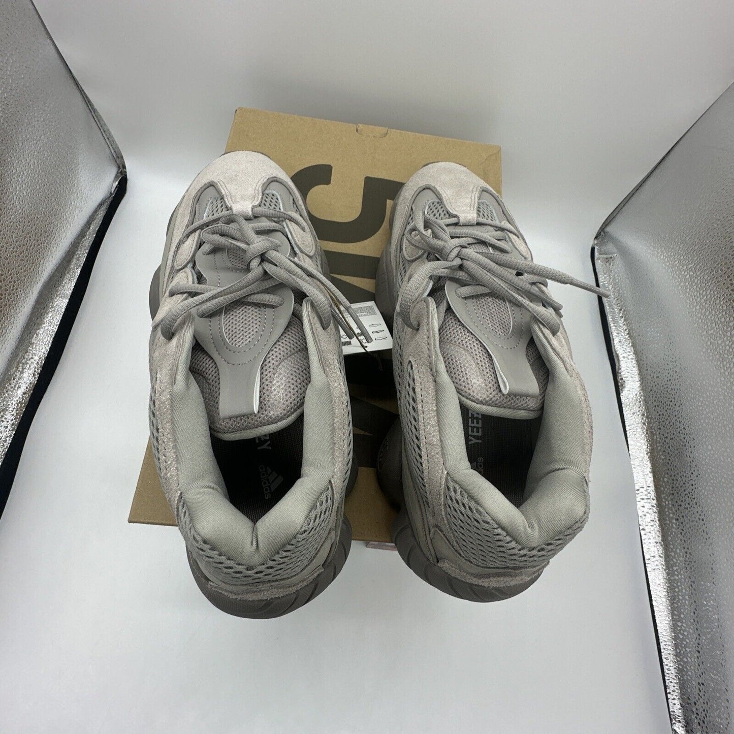 Size 12 - adidas Yeezy 500 Ash Gray - GX3607 Brand New Suede & Mesh OG All