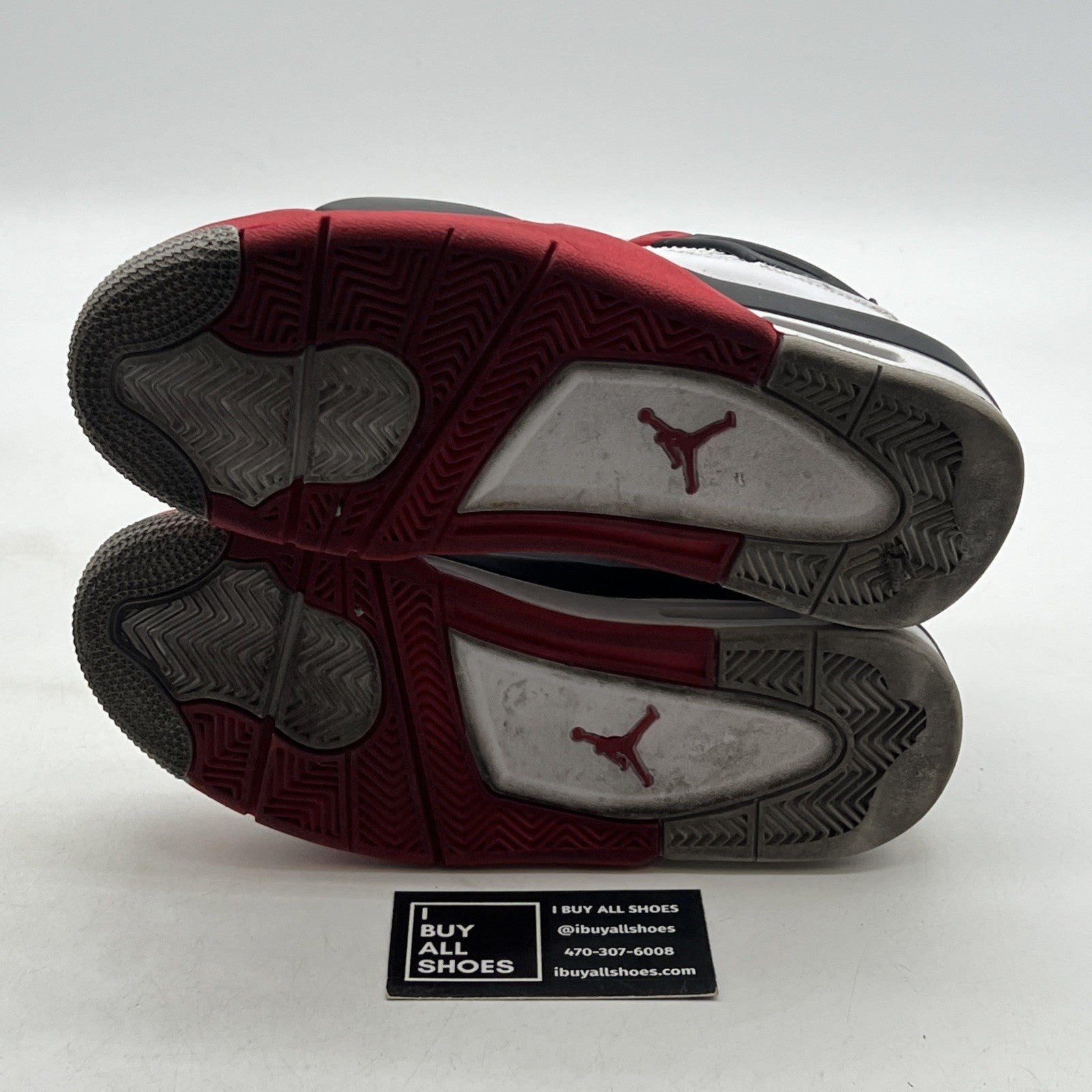 Size 5.5Y - Air Jordan 4 Retro Fire Red 2020 (408452-160)