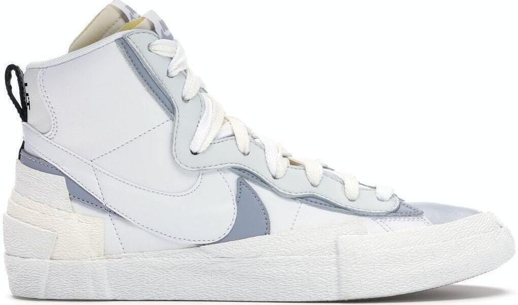 Size 7 - Nike sacai x Blazer Mid White Grey (BV0072-100)