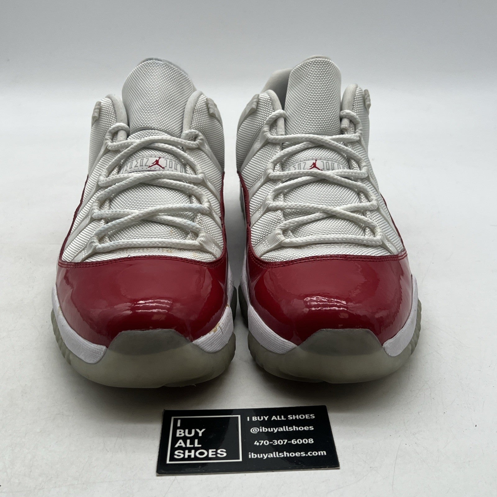 Size 13 - Air Jordan 11 Retro 2016 Low Cherry (528895-102)