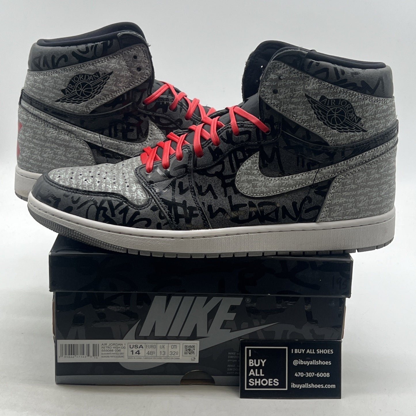 Size 14 - Air Jordan 1 OG High Rebellionaire (555088-036)