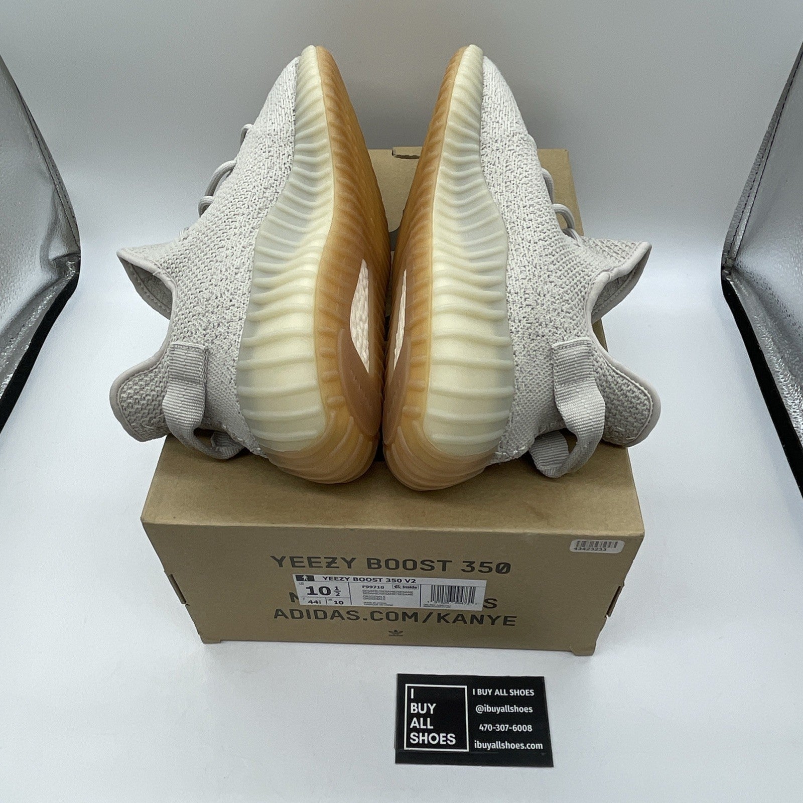 Size 10.5 - adidas Yeezy Boost 350 V2 Low Sesame Brown Suede (F99710)