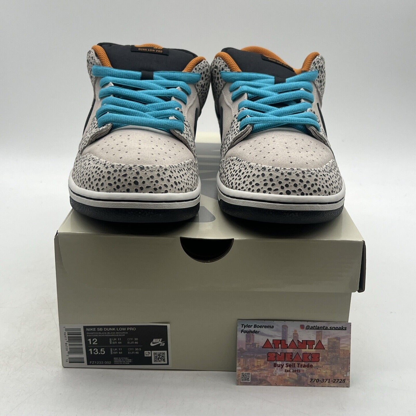 Size 12 - Nike Dunk Pro SB Low Electric Pack (FZ1233-002)