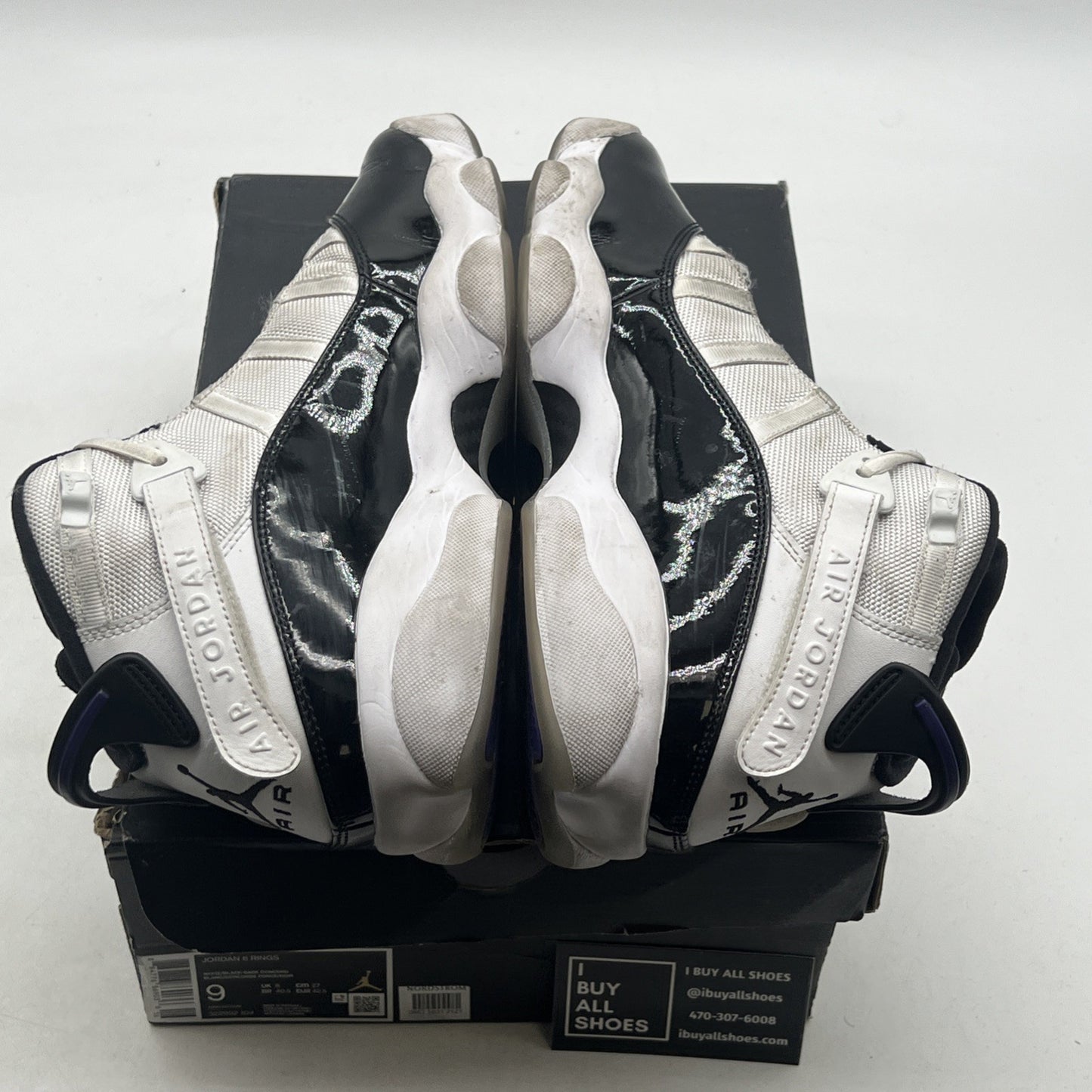 Size 9 - Air Jordan 6 Rings Concord 2017 (322922-104)