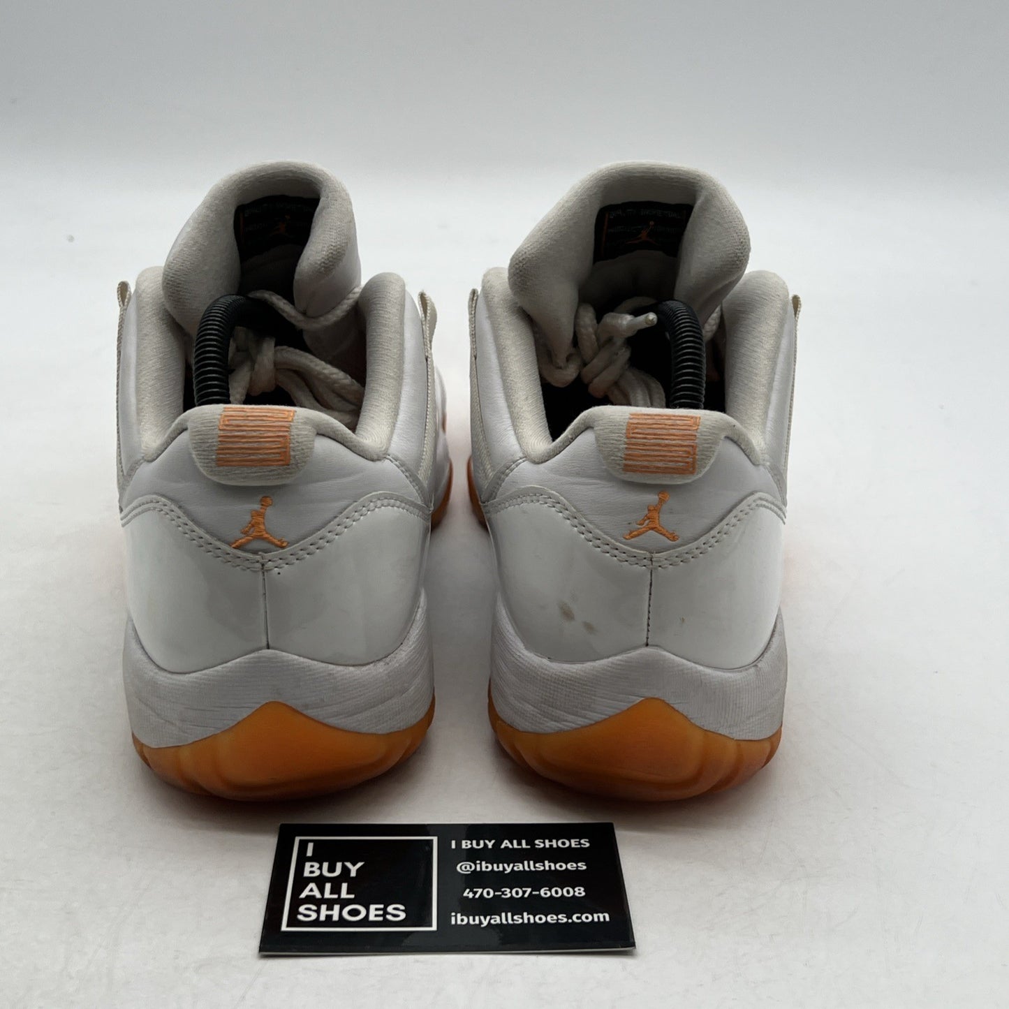 Size 10.5 - Air Jordan 11 Retro Low Bright Citrus W (AH7860-139)