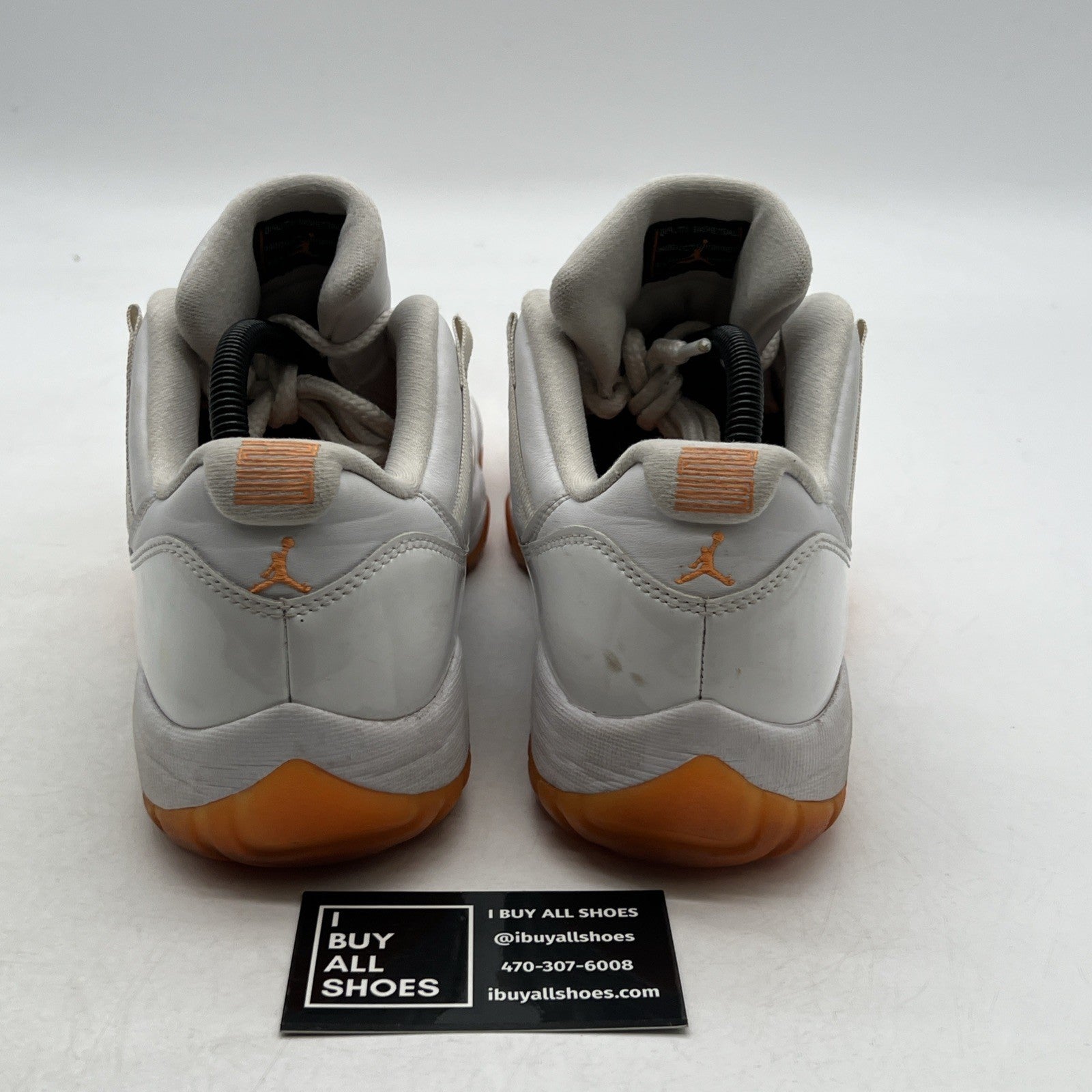 Size 10.5 - Air Jordan 11 Retro Low Bright Citrus W (AH7860-139)