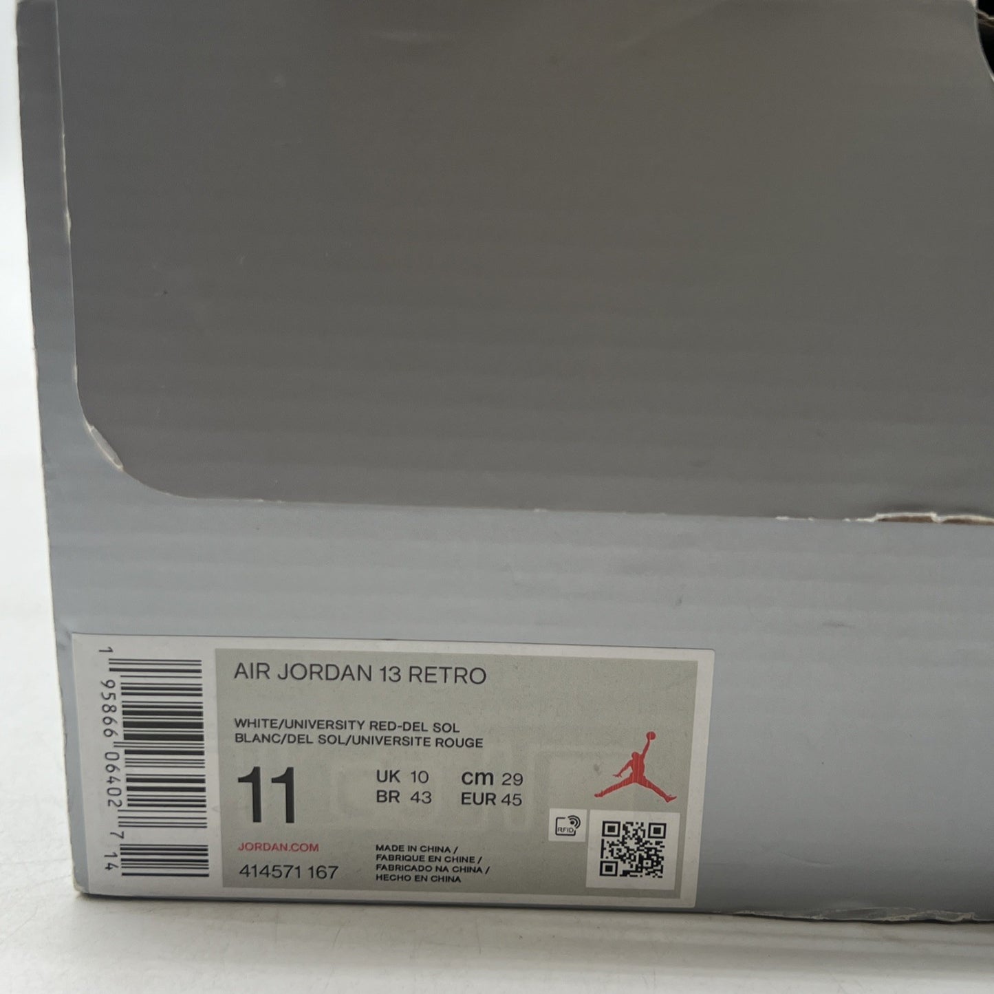 Size 11 - Air Jordan 13 Del Sol 2022 (414571-167)