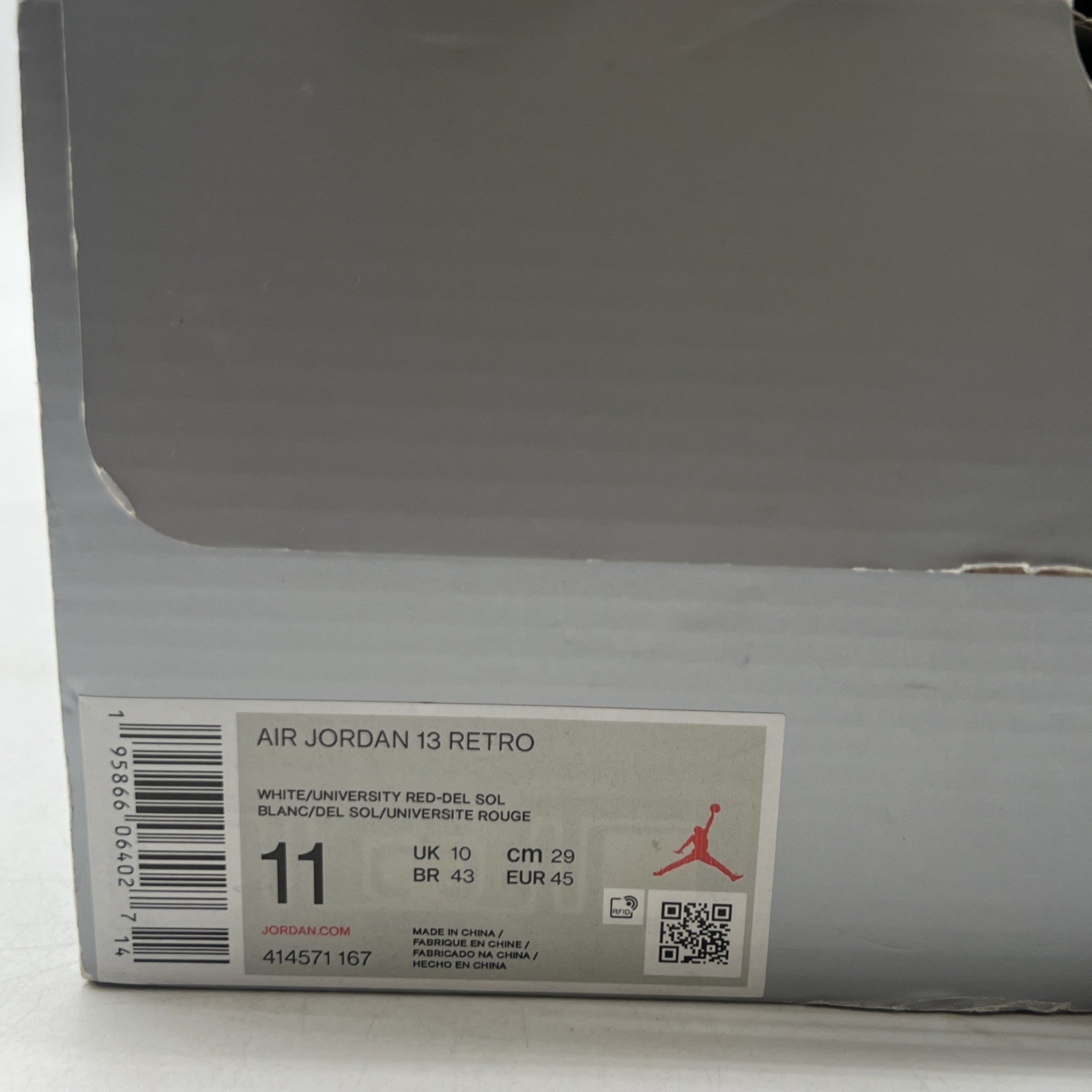 Size 11 - Air Jordan 13 Del Sol 2022 (414571-167)