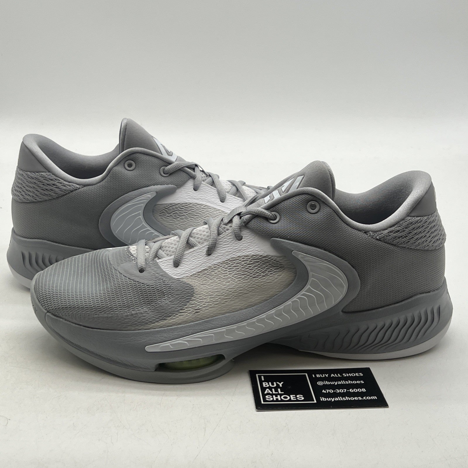 Size 12.5 - Nike Zoom Freak 4 TB Wolf Grey (DO9679-001)