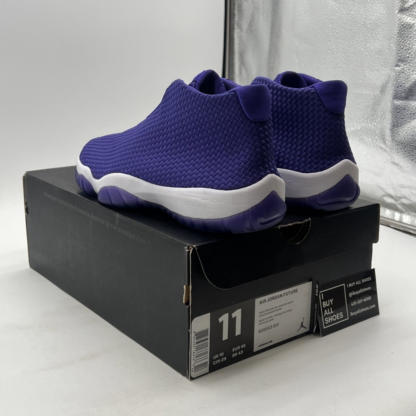 Size 11 - Jordan Future Dark Concord (656503-501)