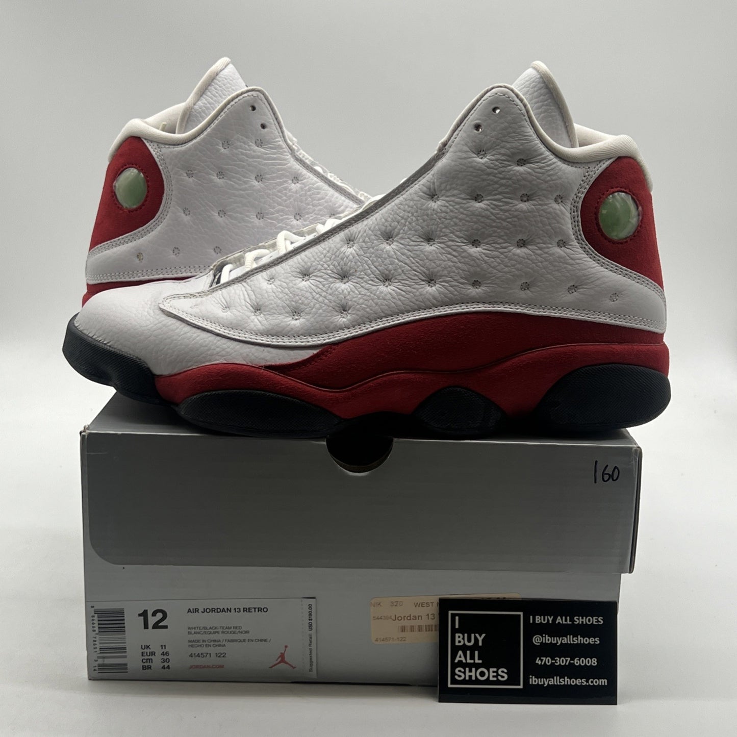 Size 12 - Air Jordan 13 Retro Chicago 2017 (414571-122)