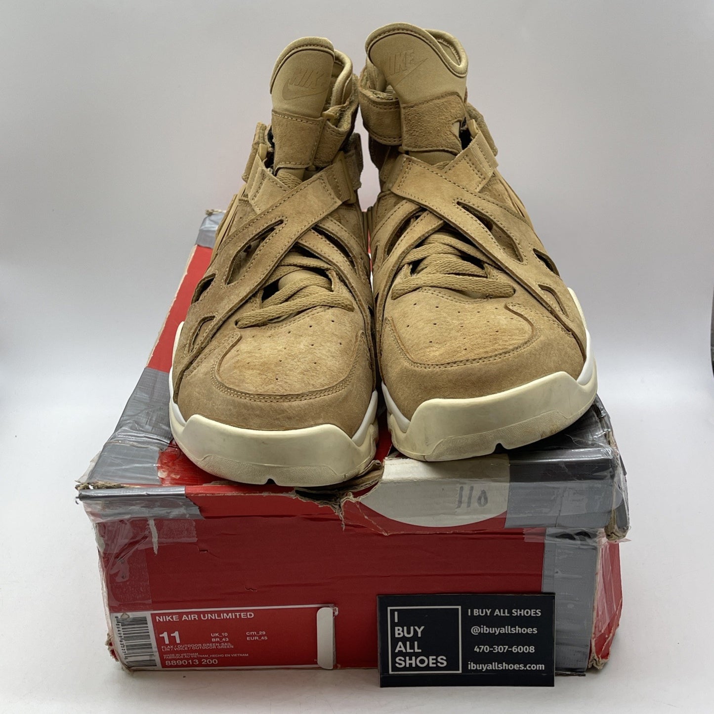 Size 11 - Nike Air Unlimited Flax (889013-200)