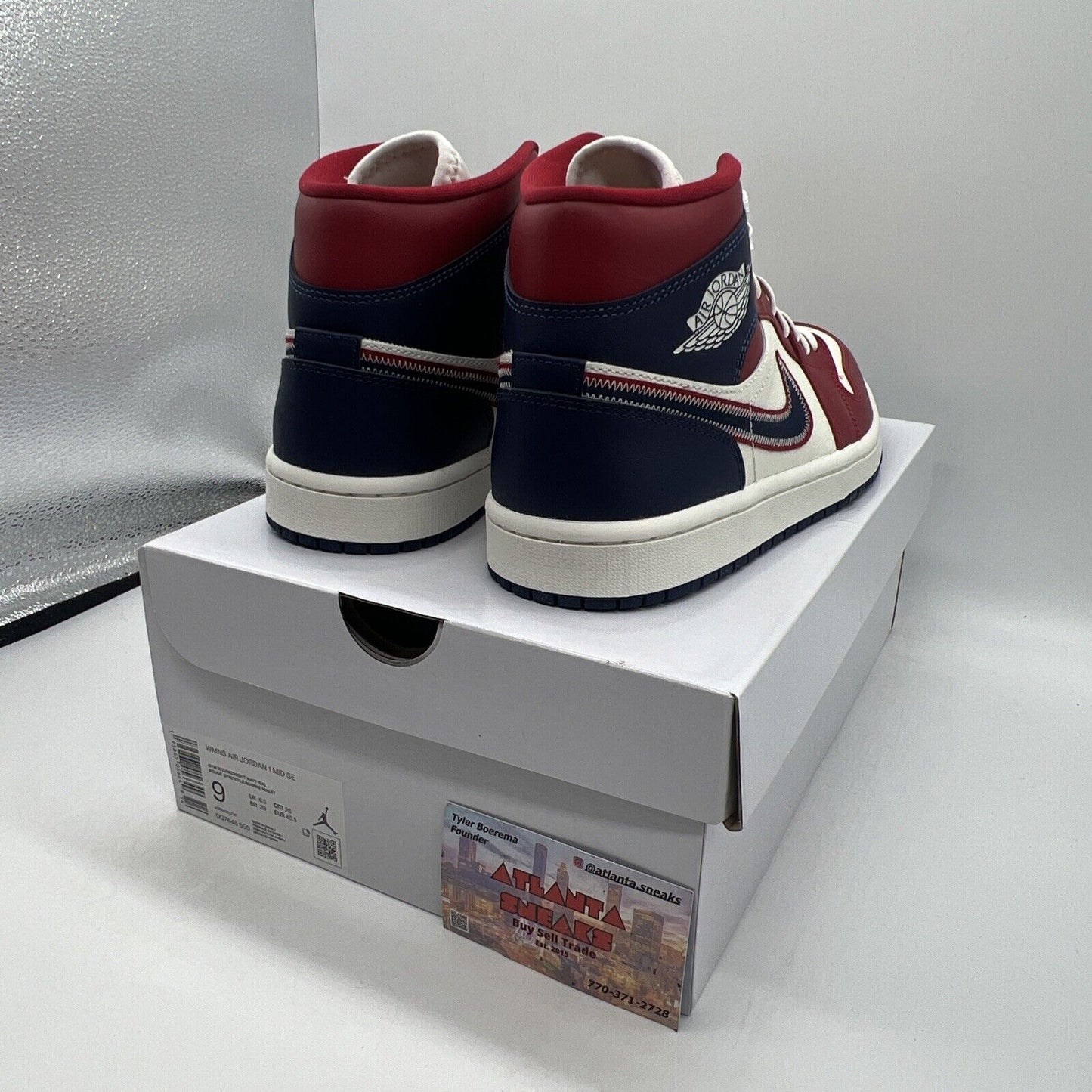 Size 9 - Jordan 1 Mid SE USA 2022 2022 Brand New Og All