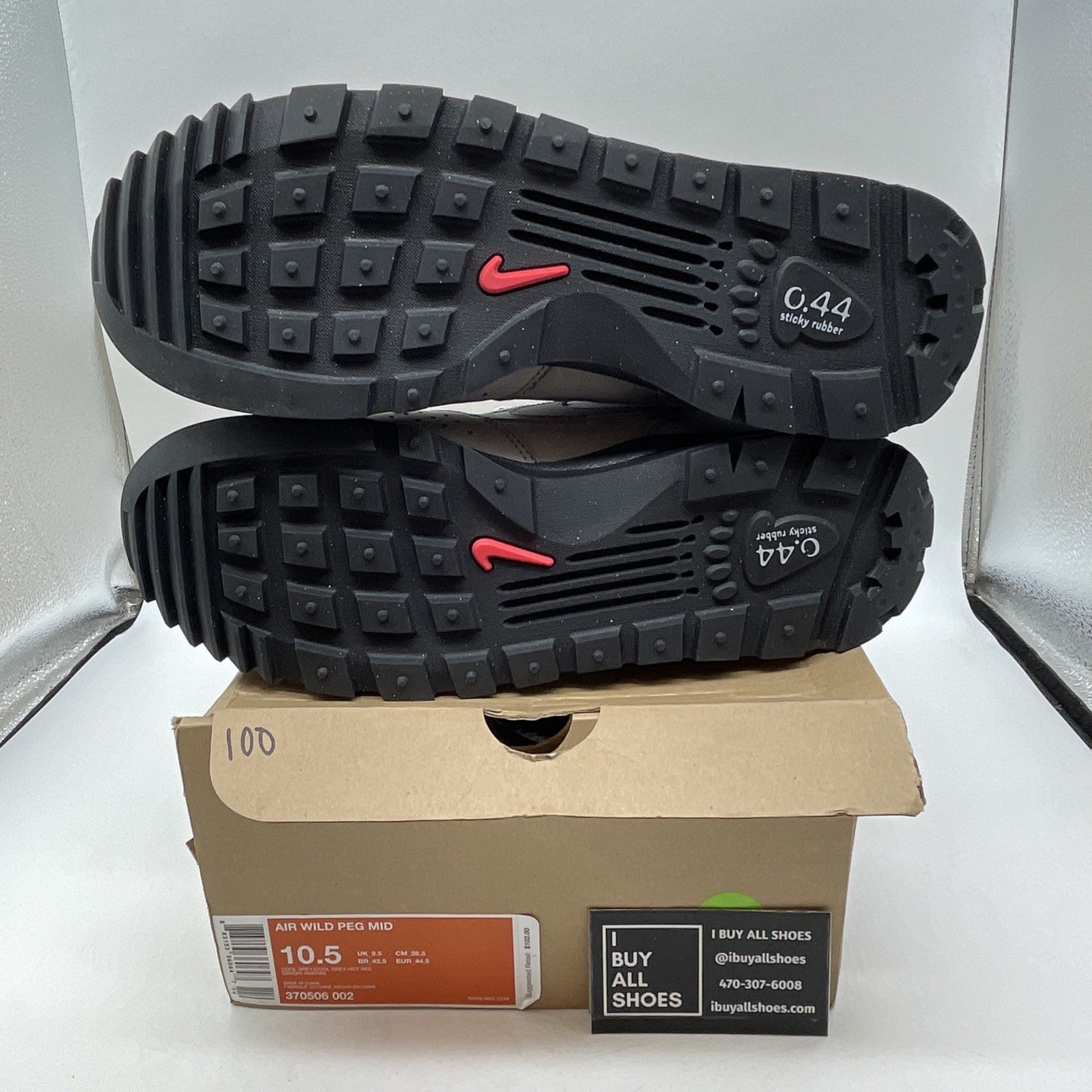 Size 10.5 - NIKE ACG Lo WILD PEG MID (370506-002