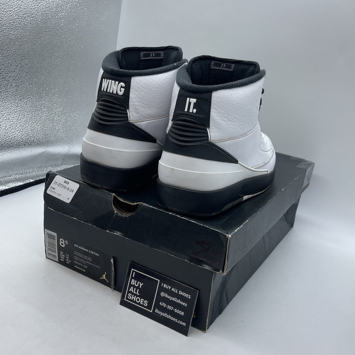 Size 8.5 - Air Jordan 2 Retro Wing It (834272-103)