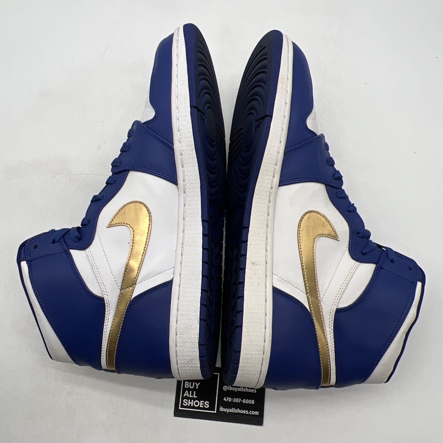 Size 15 - Air Jordan 1 Retro High Gold Medal (332550-406)