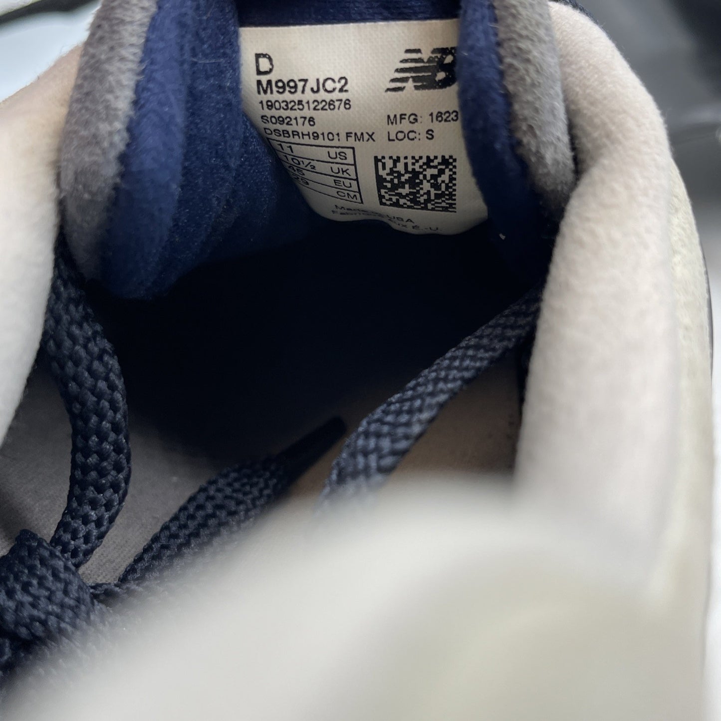 Size 12 - New Balance J Crew x 997 Moonshot Grey blue Suede (M997JC2)