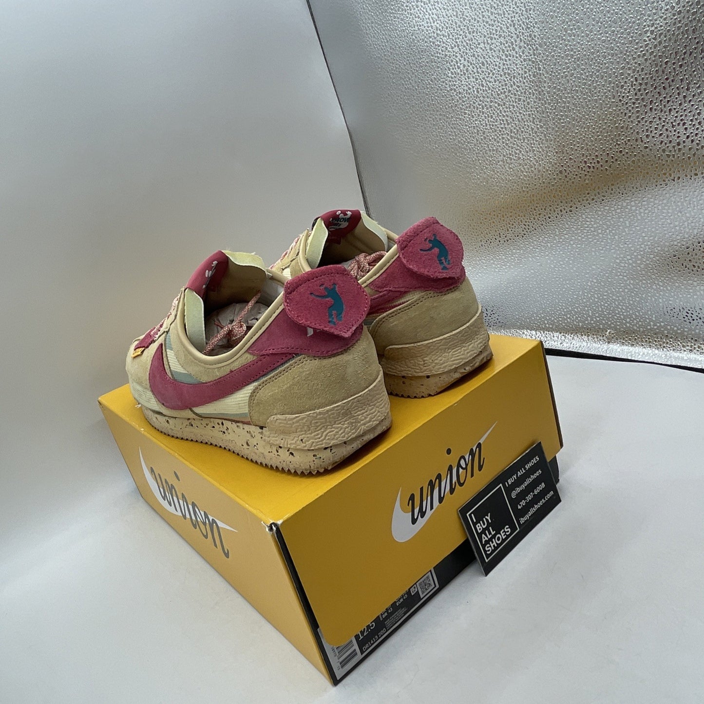 Size 12.5 - Union LA x Nike Cortez SP Sesame (DR1413-200)