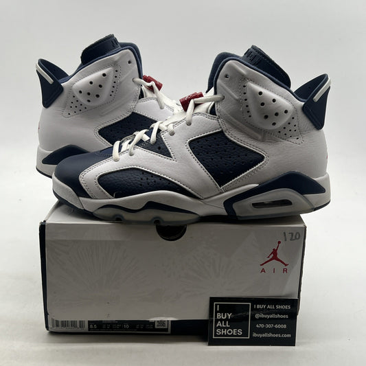 Size 8.5 - Air Jordan 6 Retro 2024 Olympic (CT8529-164)