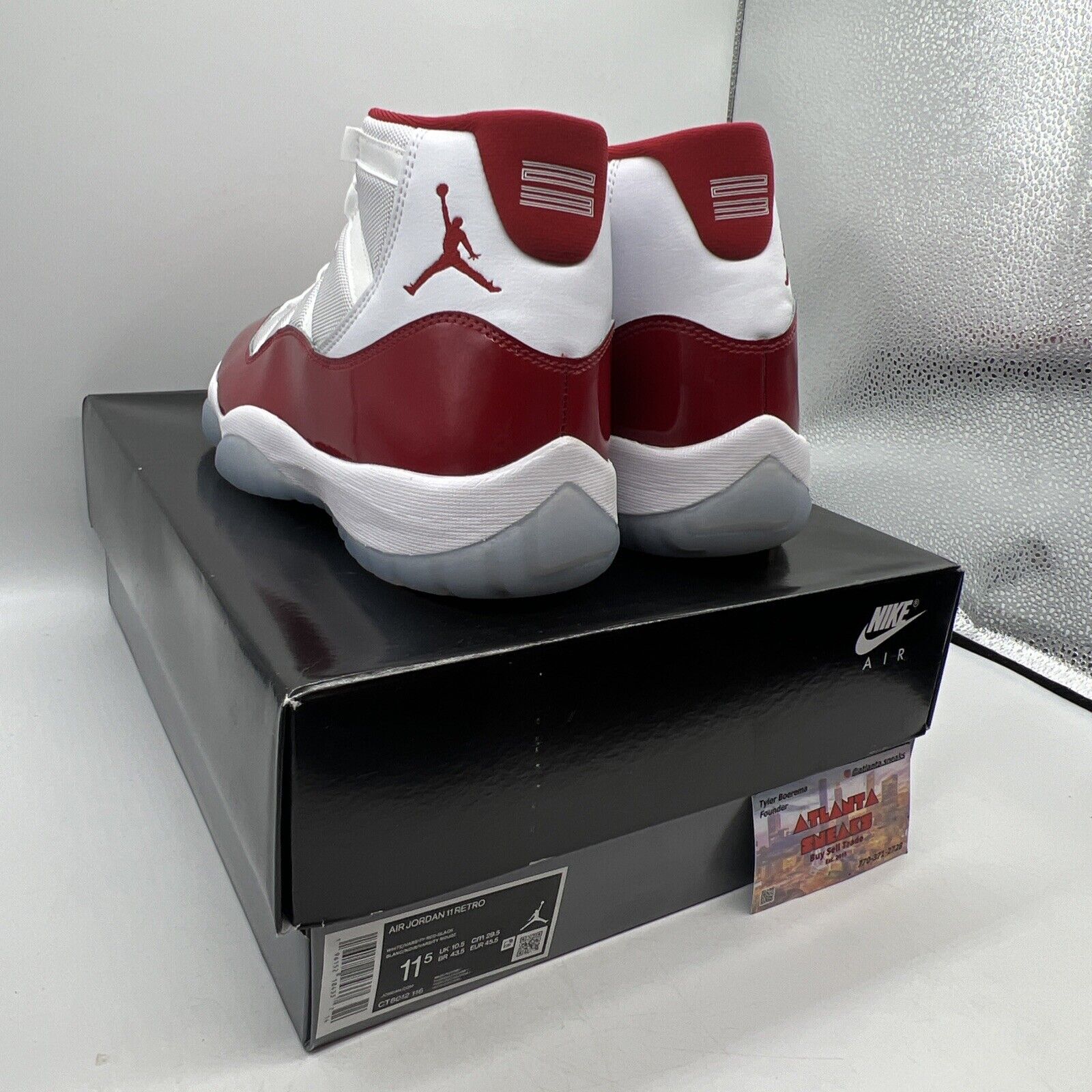 Size 11.5 - Jordan 11 Retro High Cherry Brand New Og All