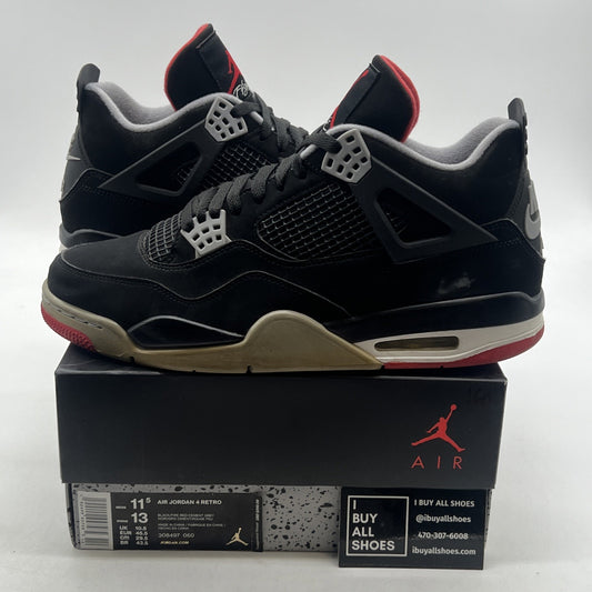 Size 11.5 - Air Jordan 4 Retro OG Mid Bred 2019 (308497-060)