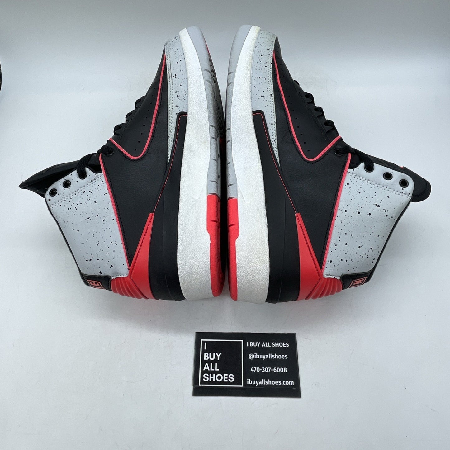 Size 7.5 - Air Jordan 2 Retro Infrared 23 (385475-023)