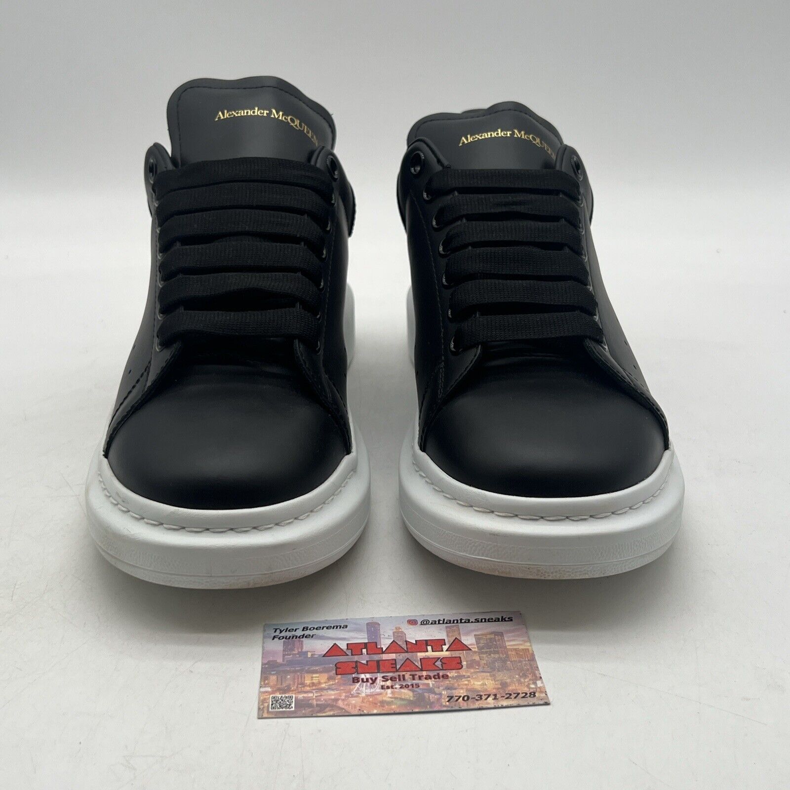 Size 10 - Alexander McQueen Oversized Black and white