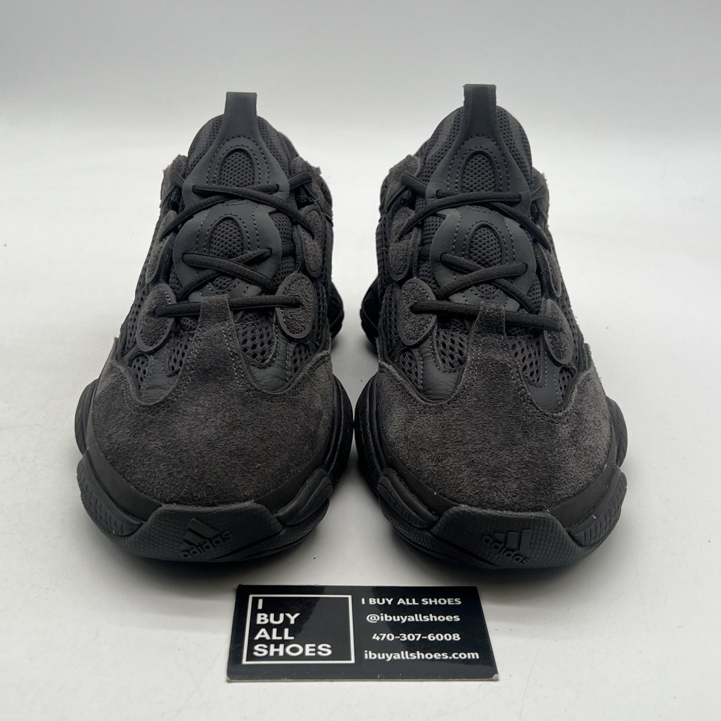 Size 9 - adidas Yeezy 500 Low Utility Black (F36640)