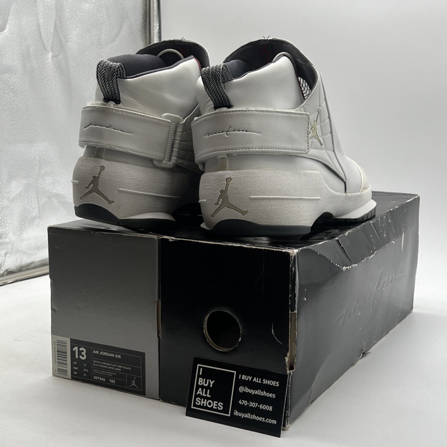 Size 13 - Air Jordan 19 OG 2004 Flint (307546-102)