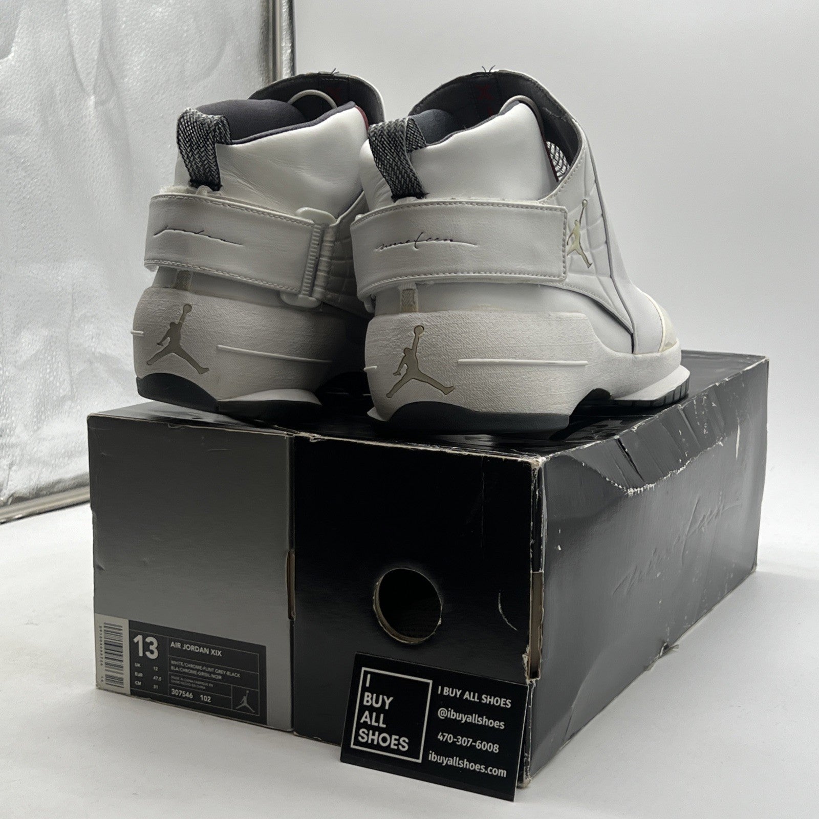 Size 13 - Air Jordan 19 OG 2004 Flint (307546-102)