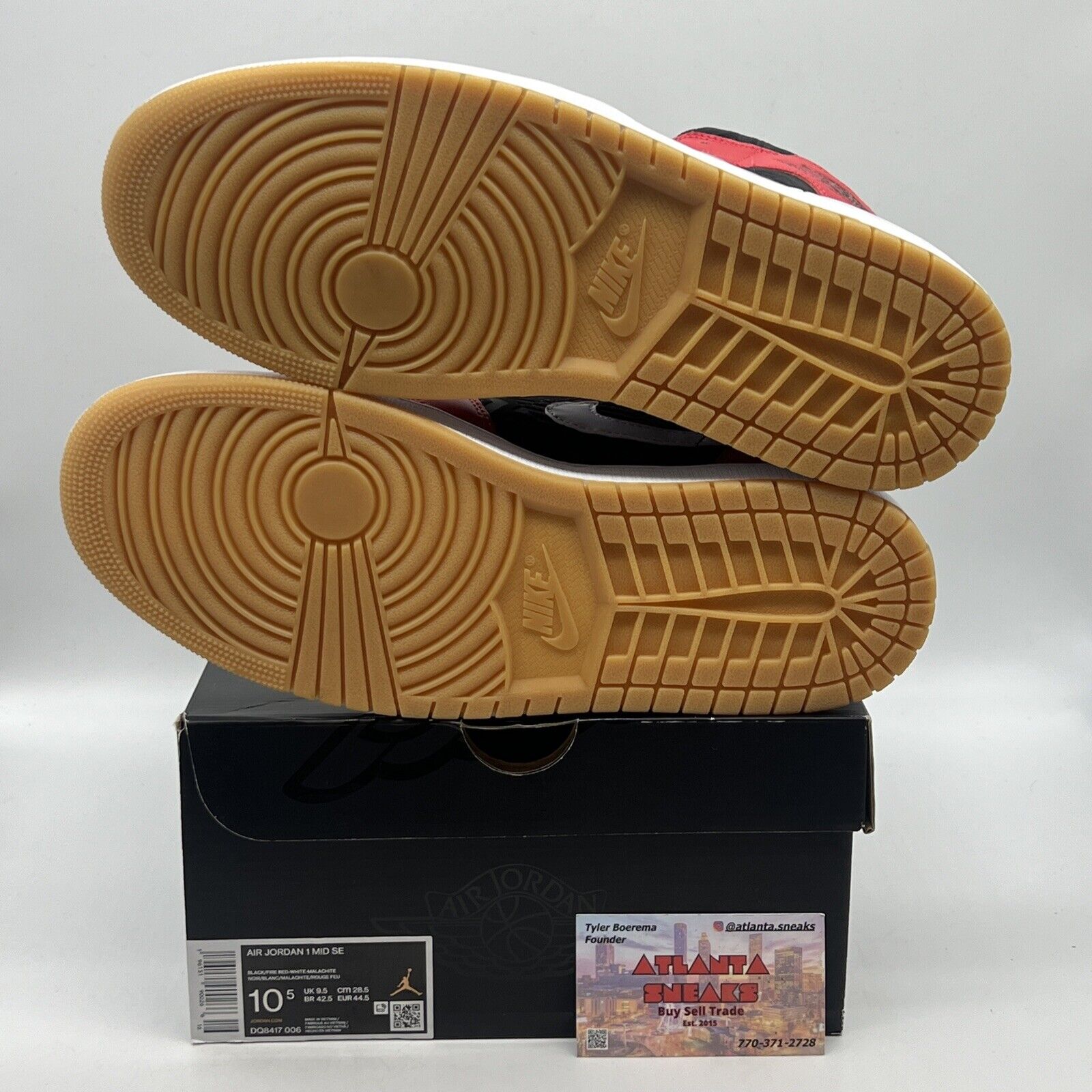 Size 10.5 - Air Jordan 1 SE Christmas Brand New Og All