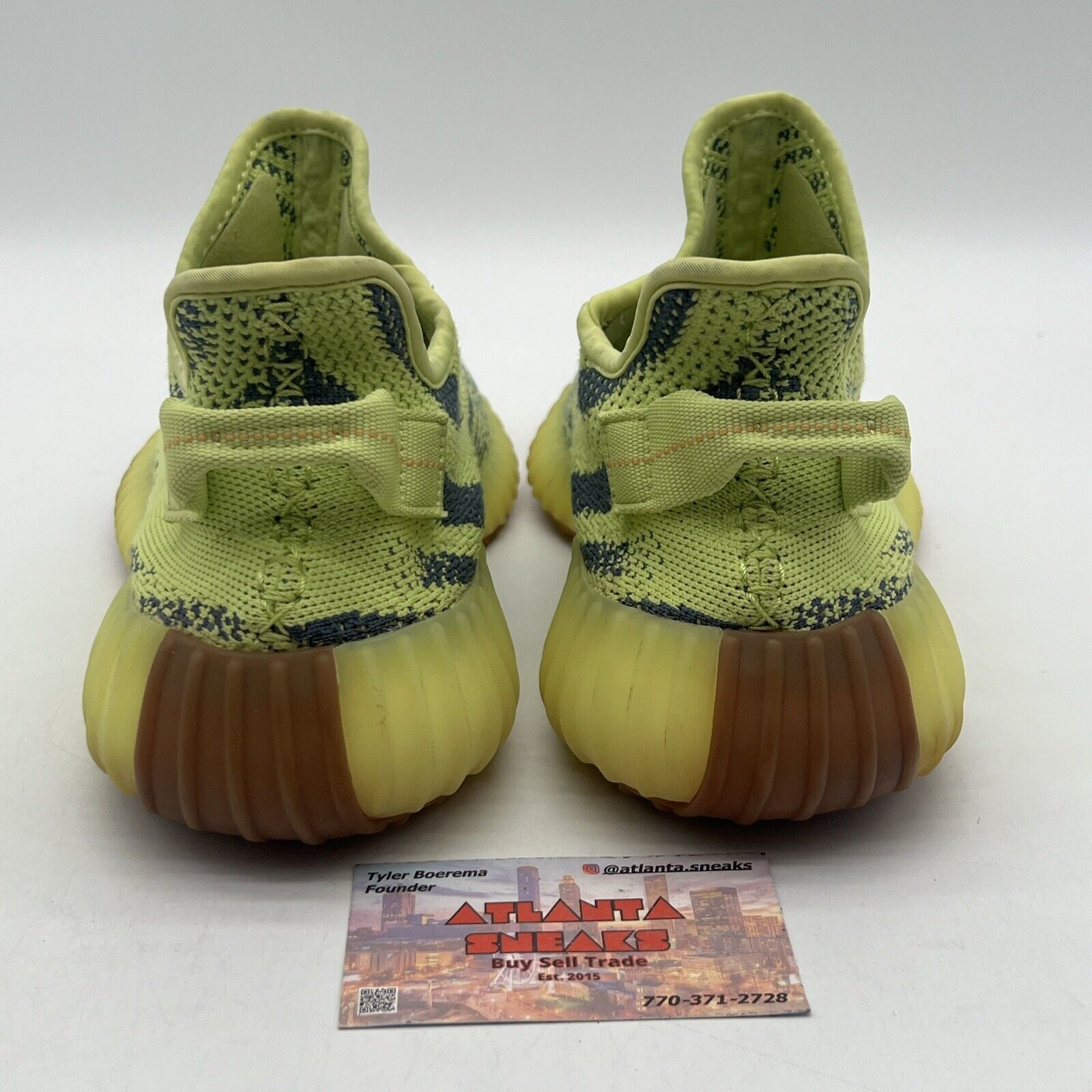 Size 8.5 - adidas Yeezy Boost 350 V2 Low Semi Frozen Yellow (B37572)