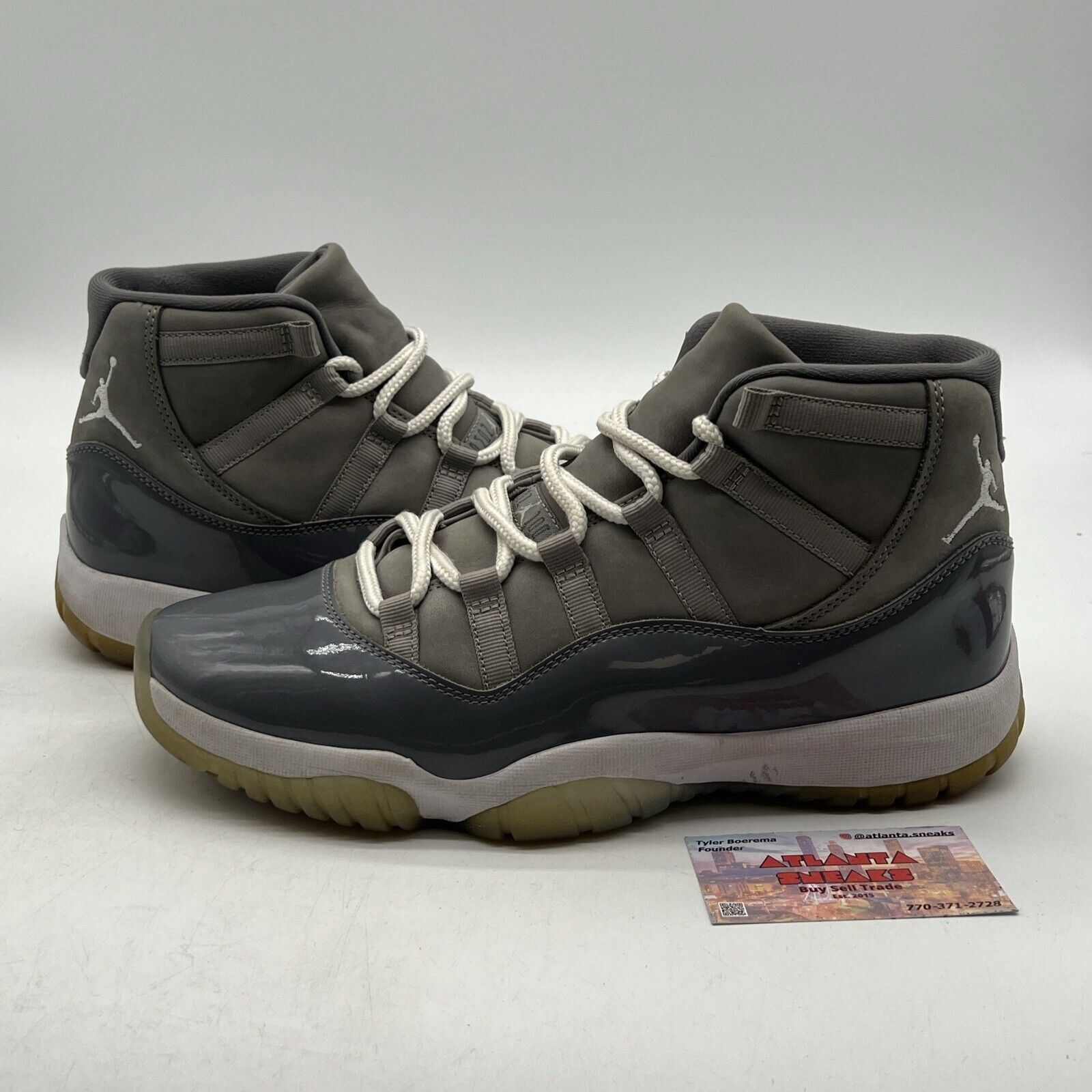 Size 10.5 - Jordan 11 Retro High Cool Grey White (CT8012-005)