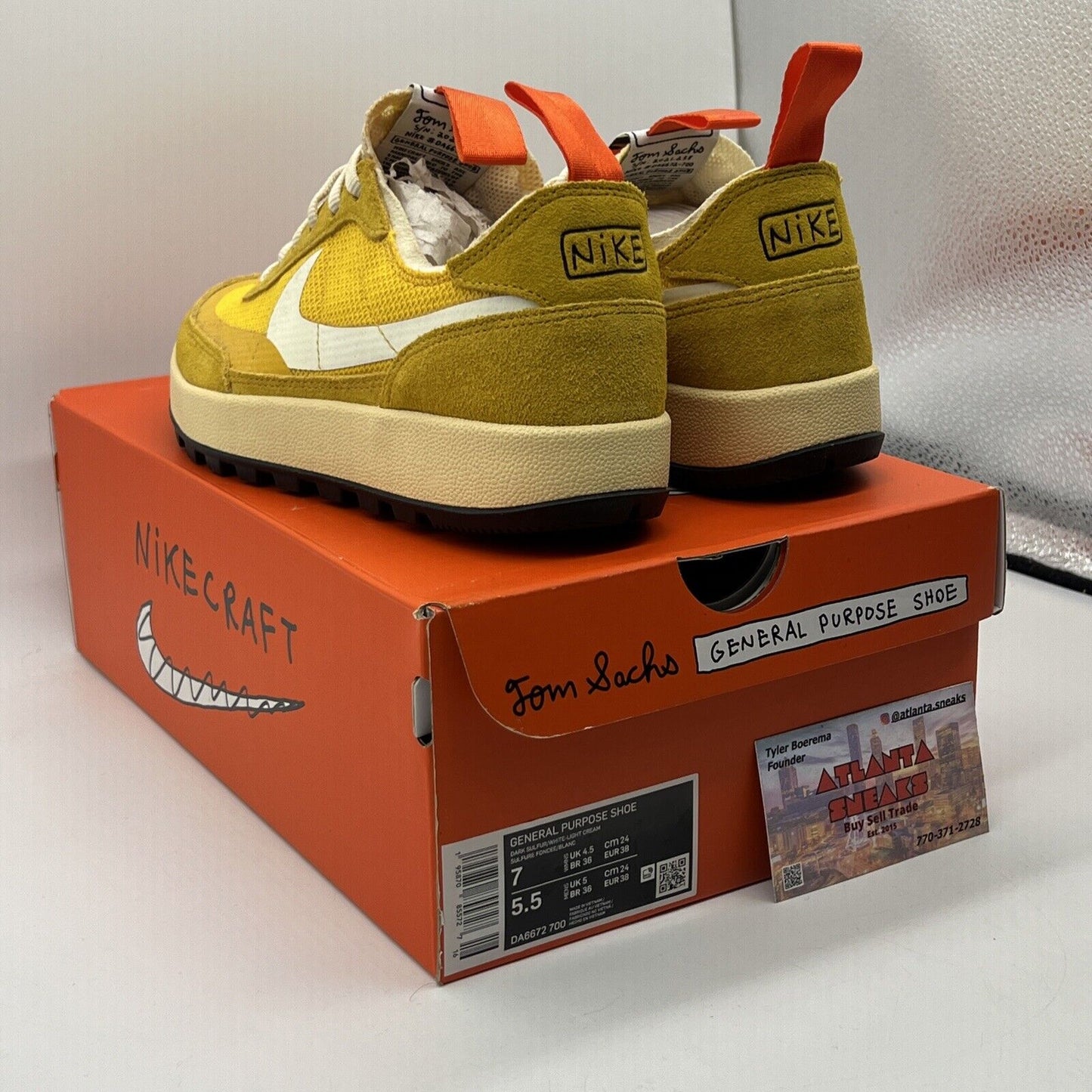 Size 7 - NikeCraft General Purpose Shoe x Tom Sachs Low Archive W (DA6672-700)