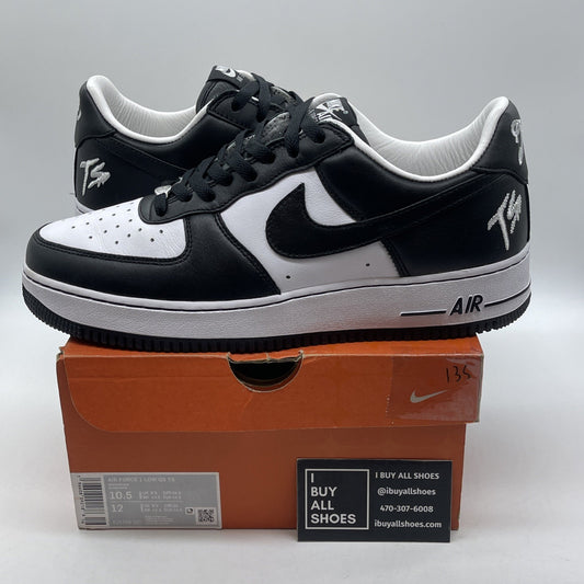 Size 10.5 - Nike Air Force 1 Low x Terror Squad Black White Leather (FJ5756-100)
