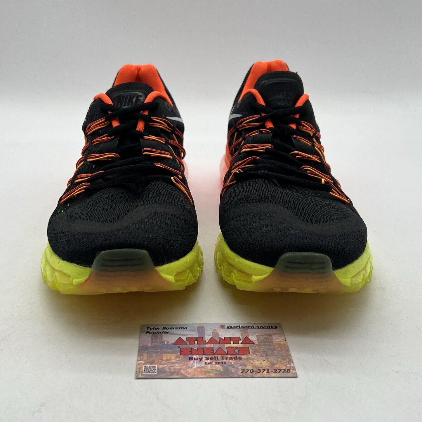 Size 11.5 - Nike Air Max 2015 Black (698902-004)